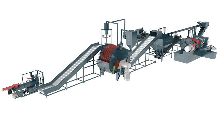 廢舊輪胎處理系統